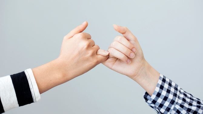 ふたりで指切り