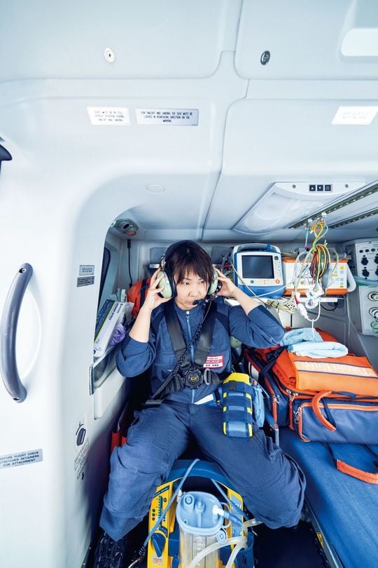 鳥取大学医学部附属病院 高度救命救急センター 看護師長 忠田知亜紀氏。??