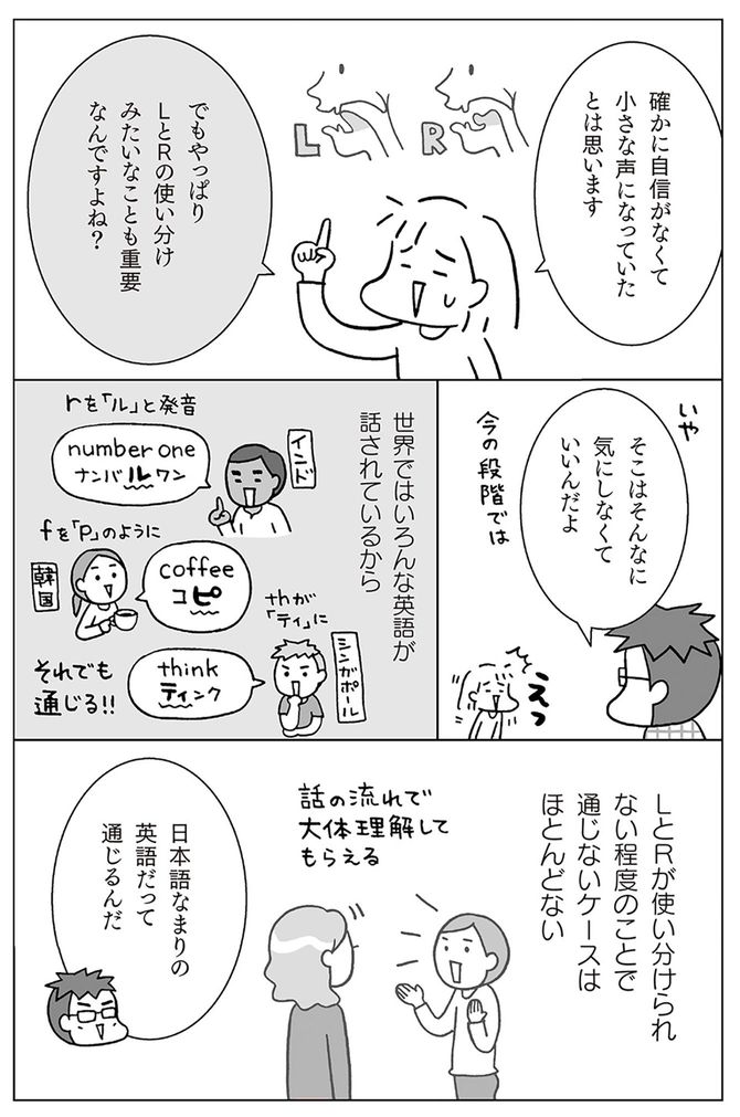 &copy;フクチマミ、高橋基治『マンガでおさらい中学英語　英会話スタート編』（KADOKAWA）
