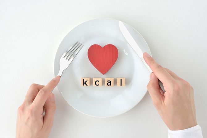 0kcal食品を食べるイメージ