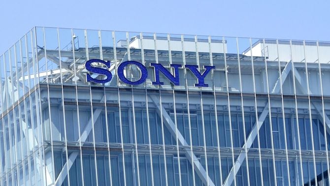 ビルにソニーのロゴ（2011年3月・品川インターシティ）