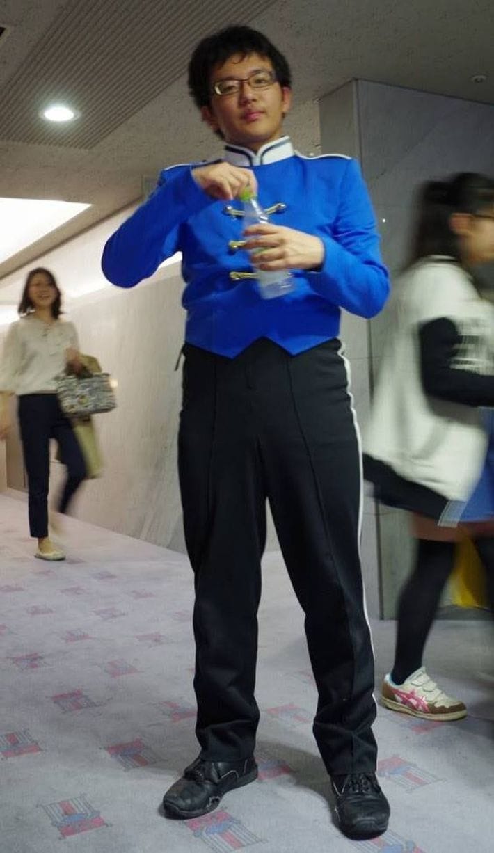 高校時代は吹奏楽部に没頭した（写真提供＝本人）