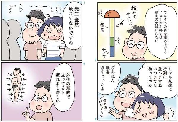 『すごい自然体に読むだけでなれる4コママンガ』より