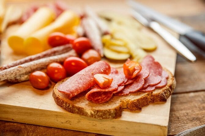 ドイツの古くからの夕食