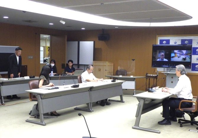 難波市長と県リニア担当との応酬があった静岡市環境影響評議会