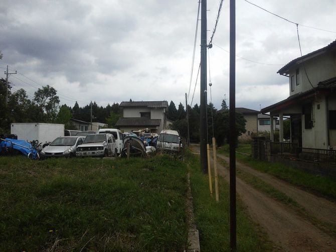 以前は車両置場だった(2018年撮影)