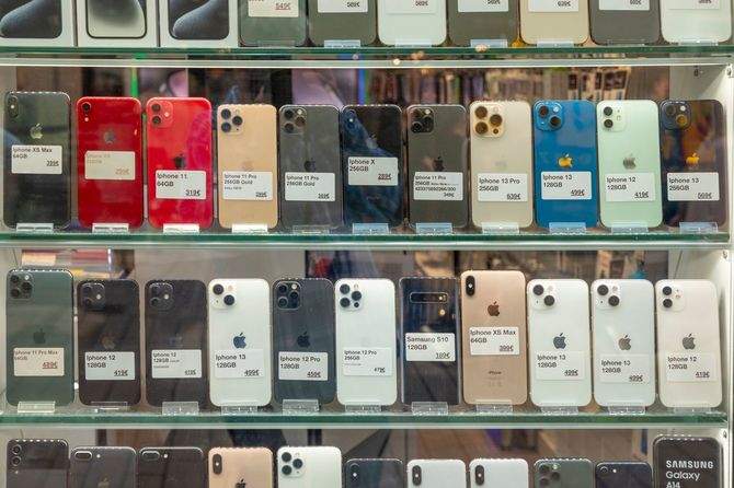 中古のiPhone