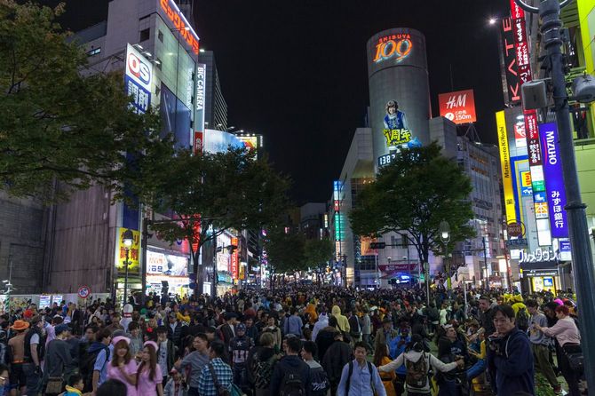 2016年10月29日の渋谷