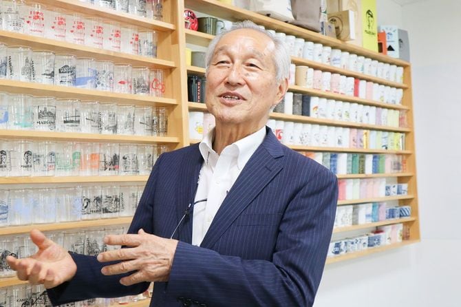 創業者で取締役会長を務める白銀正幸さん