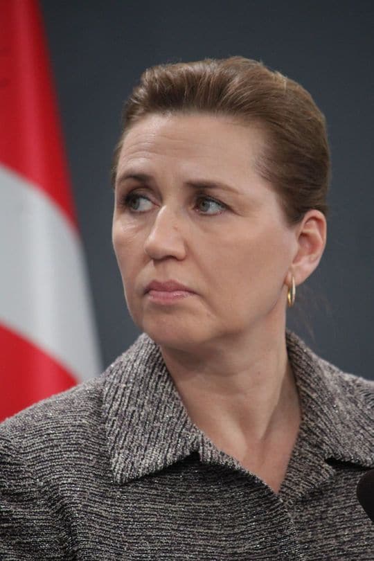 デンマークのメッテ・フレデリクセン首相