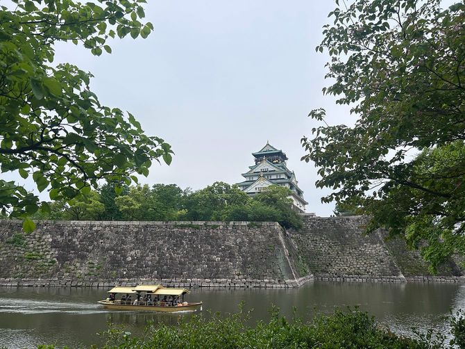現在の大坂城
