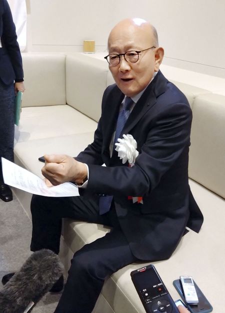 伊藤忠商事の岡藤会長 伊藤忠会長「無理あった」