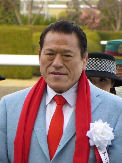 アントニオ猪木〔2012年12月24日撮影(阪神競馬場)〕