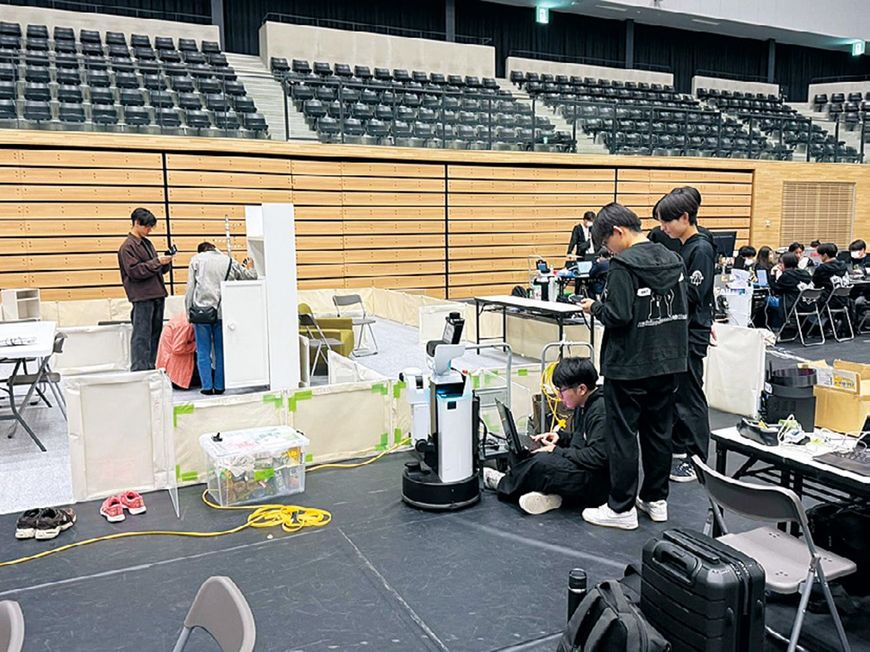 ロボカップジャパンオープンの様子