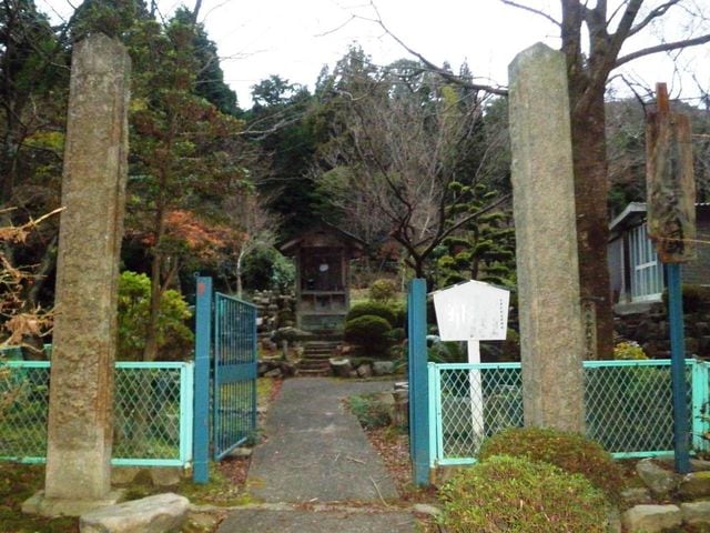 長宗我部盛親陣跡(岐阜県不破郡垂井町)