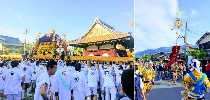 筆者の地元、京都の「嵯峨祭」(2019年)
