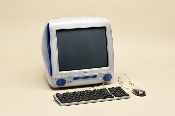 1998年からのAppleiMacコンピュータ