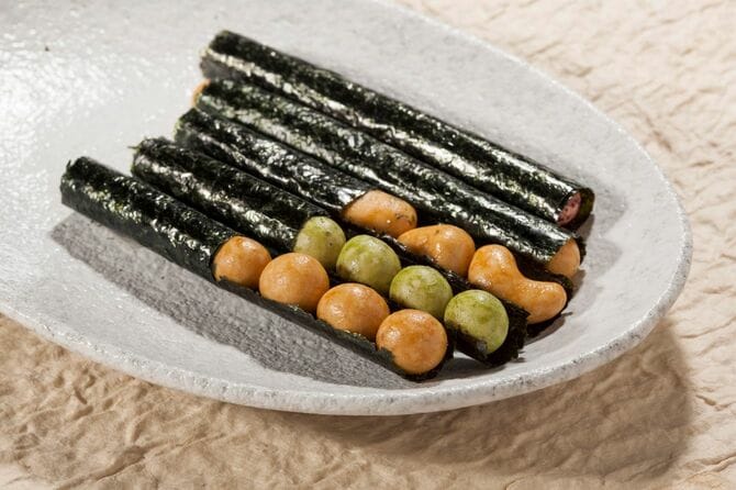 新風雅巻き丸皿