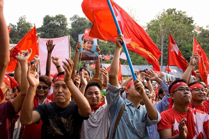 サポーターの結束