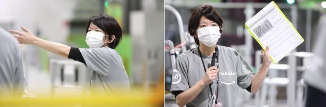 Amazon 物流拠点 サイトリード（拠点責任者）佐藤涼子さん