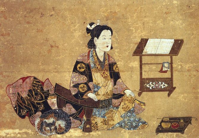 「千姫姿絵」弘経寺(茨城県常総市)所蔵、江戸時代