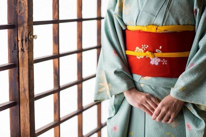 着物を着た女性