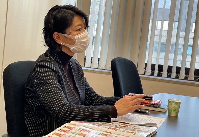 「商品開発では簡便さに対応する一方、少し余白も残しておきたい」と話す村上さん