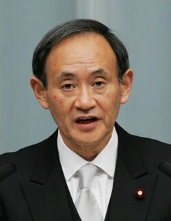 第99代内閣総理大臣 菅義偉（首相官邸HPより）