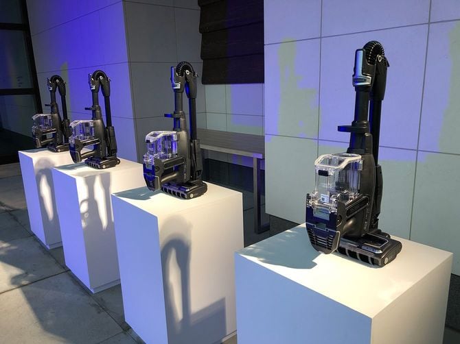 2018年に開催された日本市場参入時の製品発表会