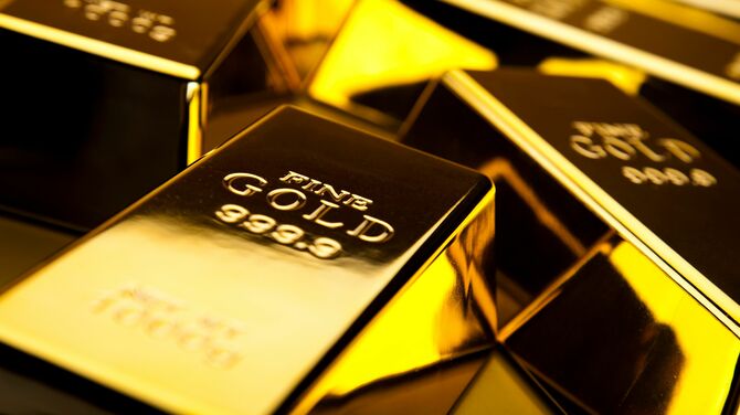 金のインゴット