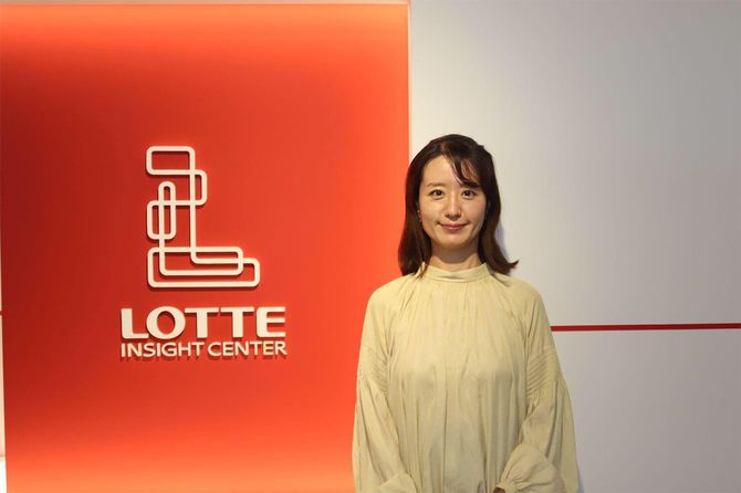 ロッテで紗々のブランドマーケティングを手がける原田万有さん