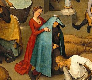 ピーテル・ブリューゲルの「ネーデルラントの諺」より