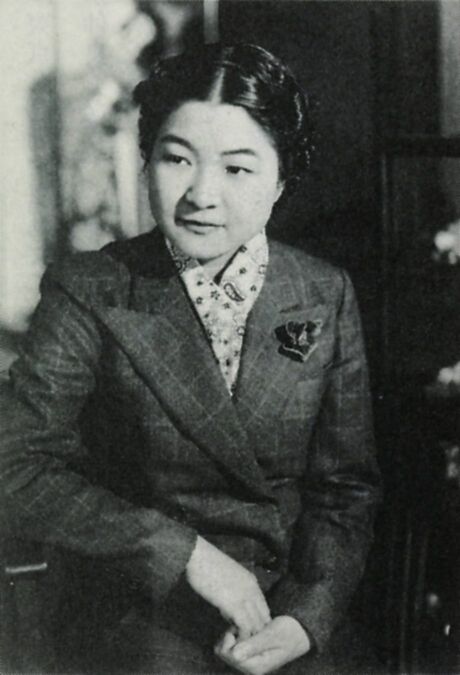 武藤嘉子 (後の三淵嘉子）、昭和13年（1938）頃の撮影