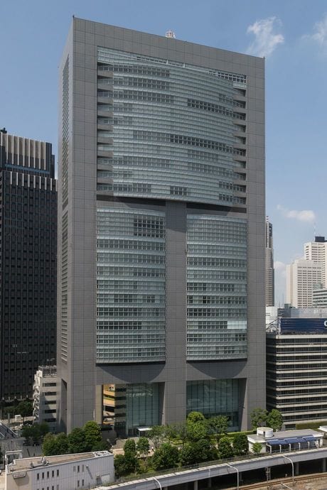 JR東日本本社ビル、東京都渋谷区代々木。