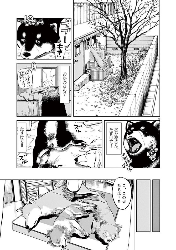 『しっぽの声』c夏緑・ちくやまきよし／小学館