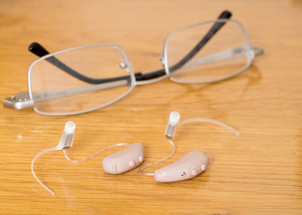 補聴器と老眼鏡