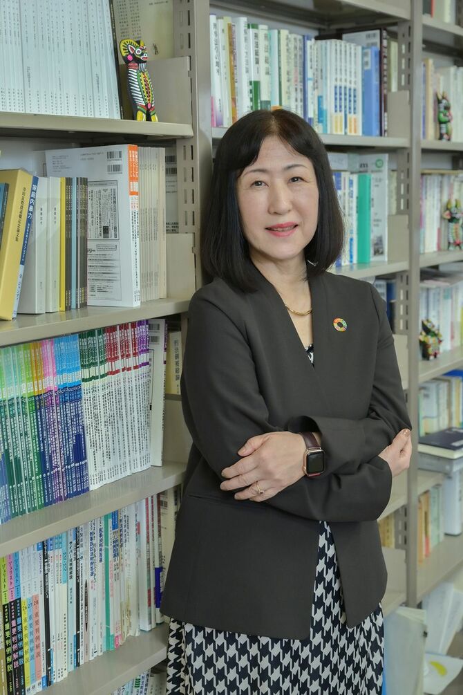 大阪大学副学長で刑法学者の島岡まな教授