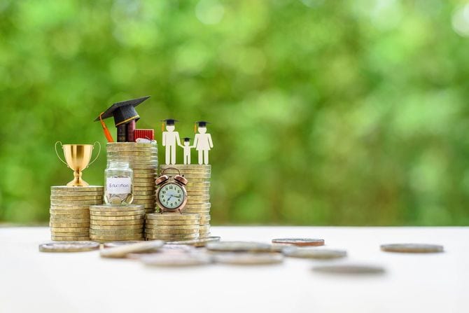 学校の資金調達のイメージ