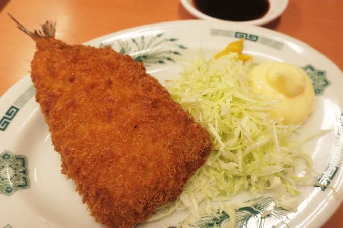 「イワシフライ」240円