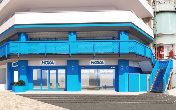 HOKA Harajukuの店舗外観