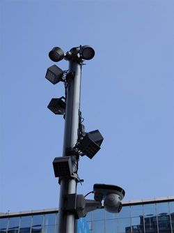 圧倒的な数の監視カメラ