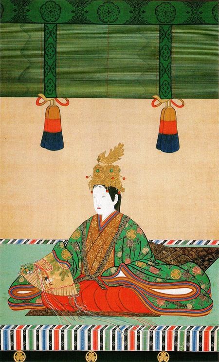 源秀飛作「徳川和子（東福門院）像」