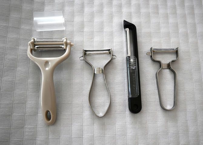 「さすがの機能」がついているピーラーはどれ?