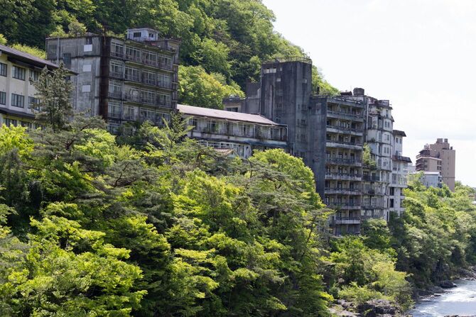 鬼怒川の廃温泉旅館