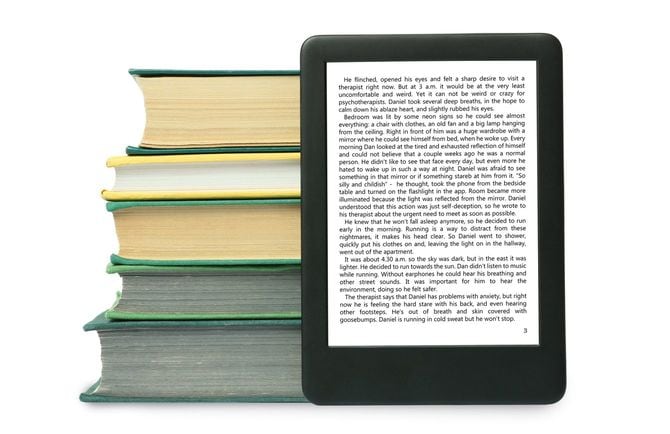 電子書籍とハードカバーの本