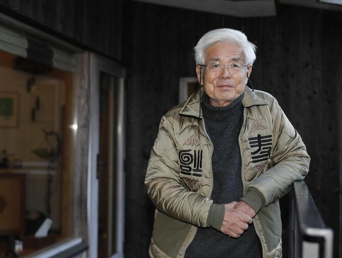 養老孟司さん=2024年3月23日午後、神奈川県箱根町