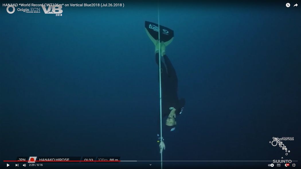 水深107メートルからの浮上中に意識を失った…ダイバー･廣瀬花子がそれでも｢ひと息の勝負｣にこだわる理由 ｢死｣と隣り合わせだから｢生｣を実感できる