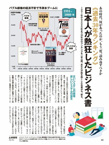 過去30年ランキング》日本人が熱狂したビジネス書…1991年から2020年