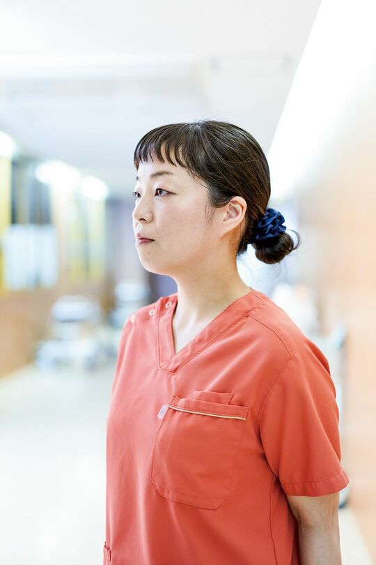 鳥取大学医学部附属病院 手術部 看護師の周藤美沙子氏。
