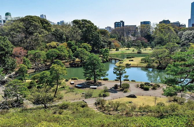 大老格・柳沢吉保自ら設計した六義園庭園